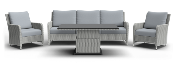 Norfolk-3Seater-Raised-Table Outdoor Rattan 1